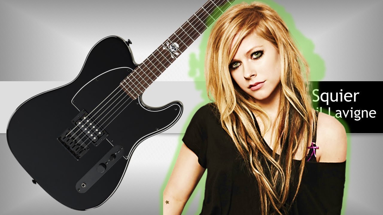 Avril Lavigne - Squier Telecaster - AlmaGuitars - YouTube