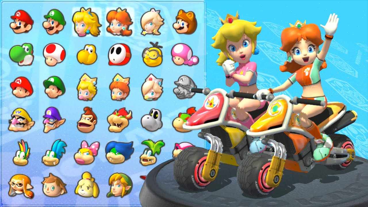 マリオカート8デラックス】プリンセスがスタイルバイクスーツで疾走