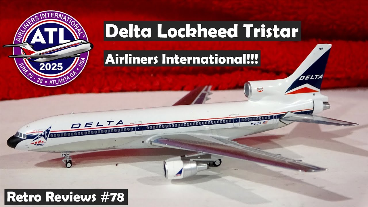 Retro Reviews #78 - NG Models Delta Lockheed L-1011-1 Tristar