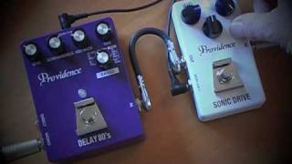 Providence Effectors: Sonic Drive Overdrive (with DLY-83) - YouTube