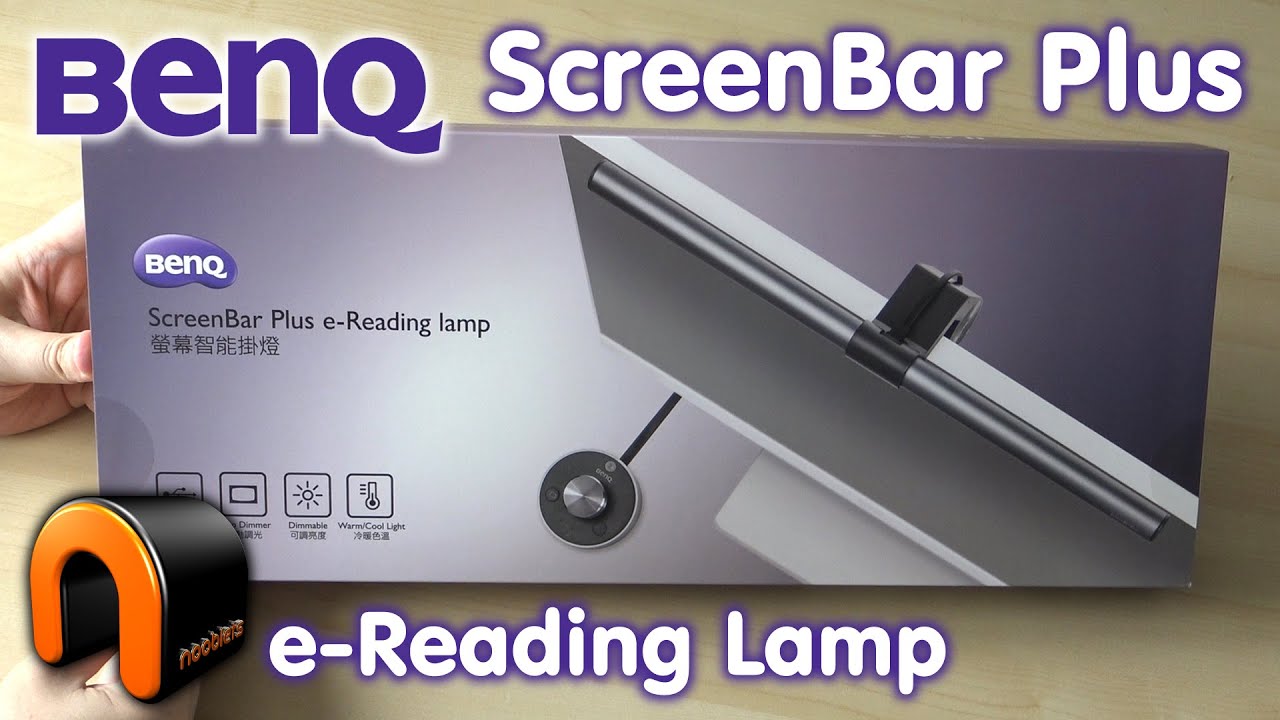BENQ Screenbar Plus YOU NEED THIS LIGHT! - YouTube