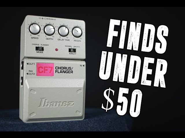 Finds Under $50 - Ibanez CF7 [Bass Demo] - YouTube