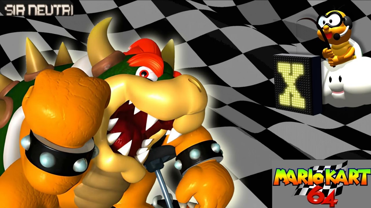 Bowser Voice Collection - Mario Kart 64 Sound Effects - YouTube