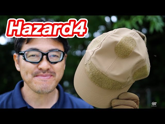 Hazard4 防水・パッチが付くキャップ【サバゲー装備】マック堺