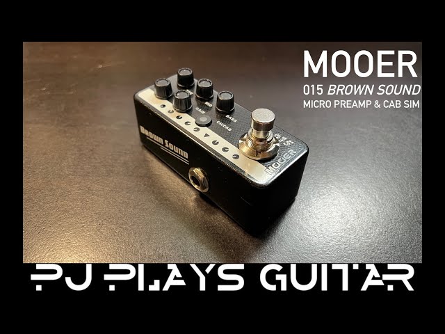Mooer Micro Preamp 015 元箱・取説あり Mooer Micro Preamp 015 元箱
