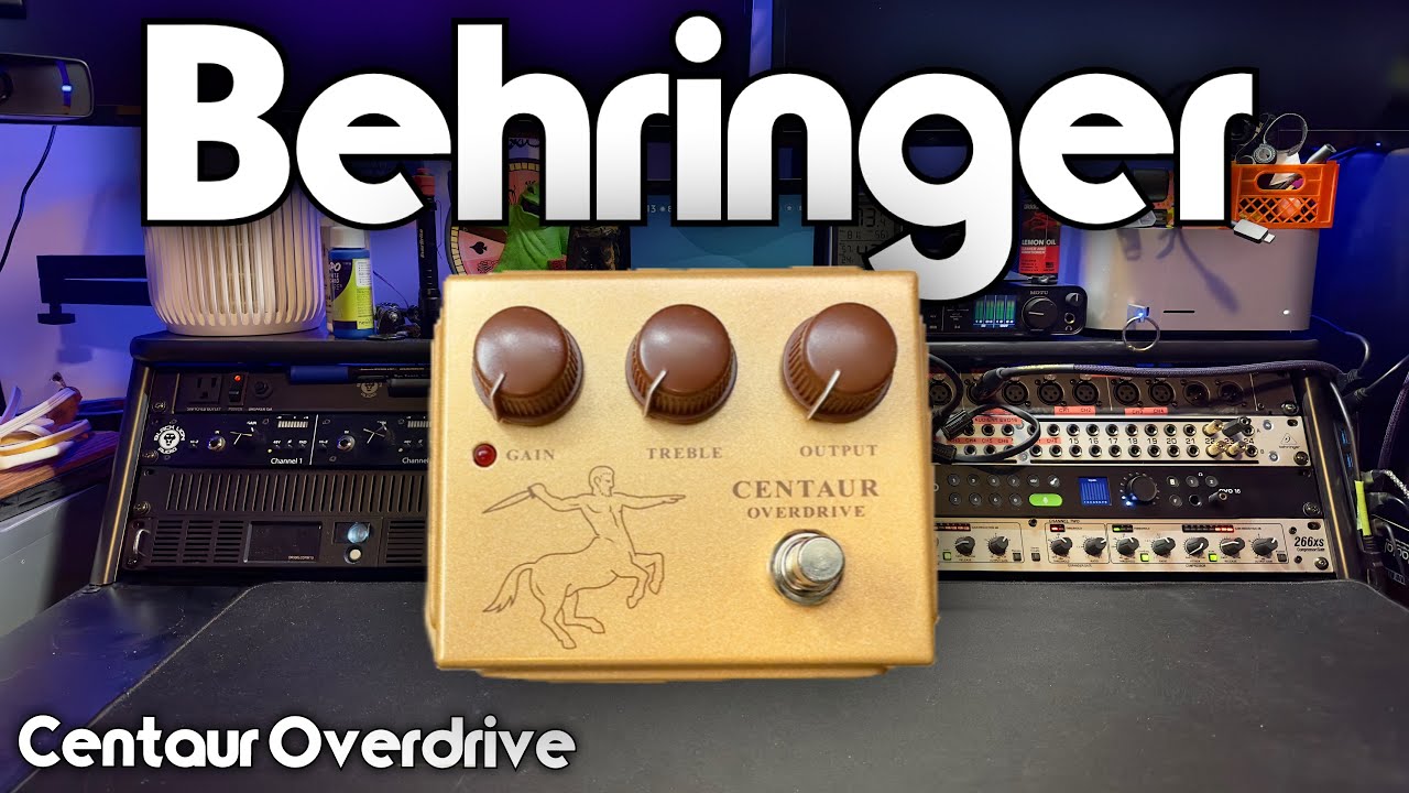 Behringer CENTAUR OVERDRIVE 旧ロゴ 完全未開封 新品 s*l様 Behringer