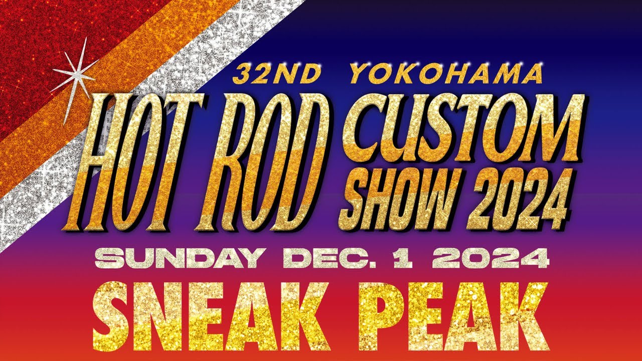 32nd YOKOHAMA HOT ROD CUSTOM SHOW 2024 Limited Items MOONEYES