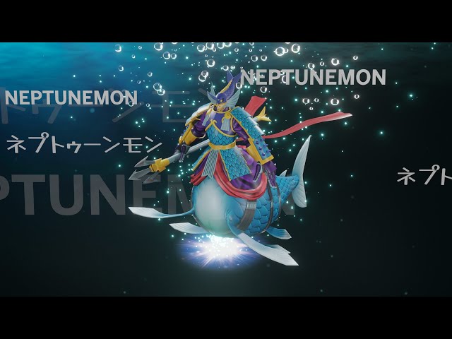 Neptunemon (ネプトゥーンモン) Full Digivolution - YouTube
