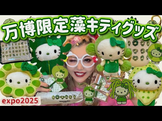 EXPO 2025 Exclusive] Algae Kitty 💚 Introducing ¥30,000 worth of