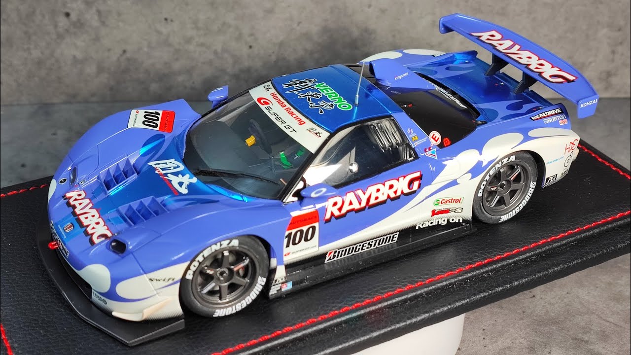 1/24 Tamiya Masterwork Raybig NSX - YouTube