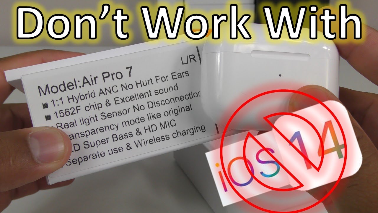 Air Pro 7 Wireless Airpods Pro: These New Air Pro 7 Do Not Work