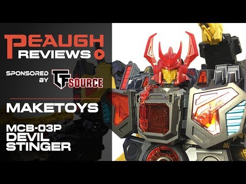 Video Review: Maketoys MCB-03P - DEVIL STINGER - YouTube