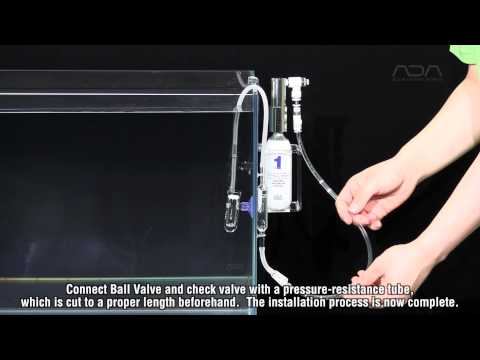 ADA view] CO2システムの設置方法 (english sub) - YouTube