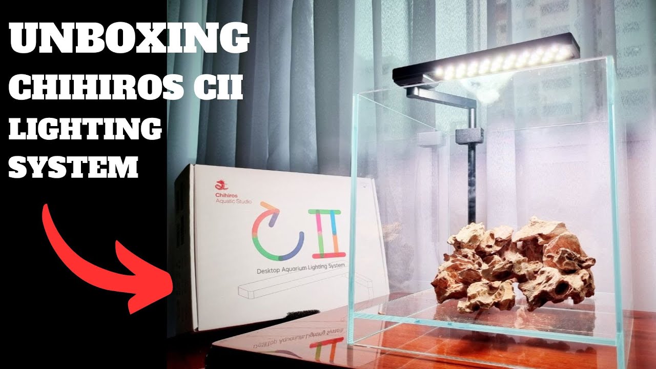 UNBOXING OF CHIHIROS C2 RGB REVIEW BLUETOOTH LIGHTING SYSTEM FOR