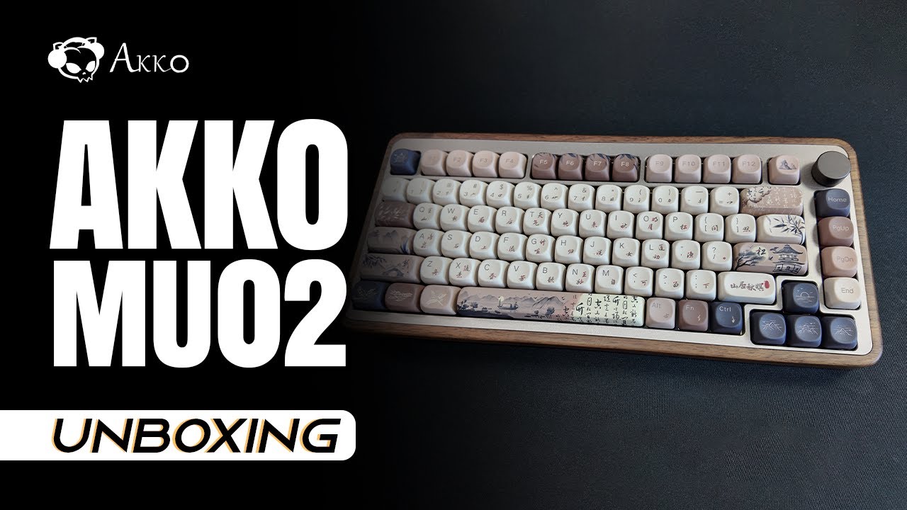 MU02 Wooden Mechanical Keyboard | Akko Official Global Site