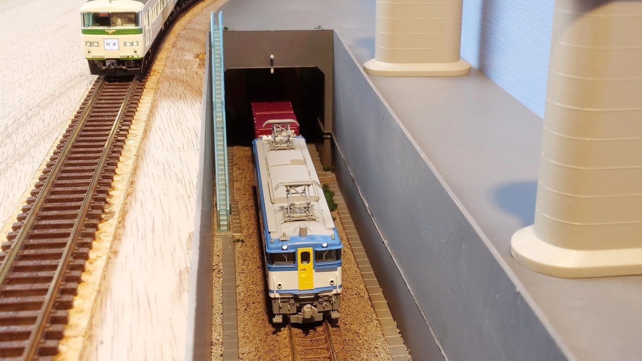 Japanese Subway Tunnel Diorama / N scale model train layout update