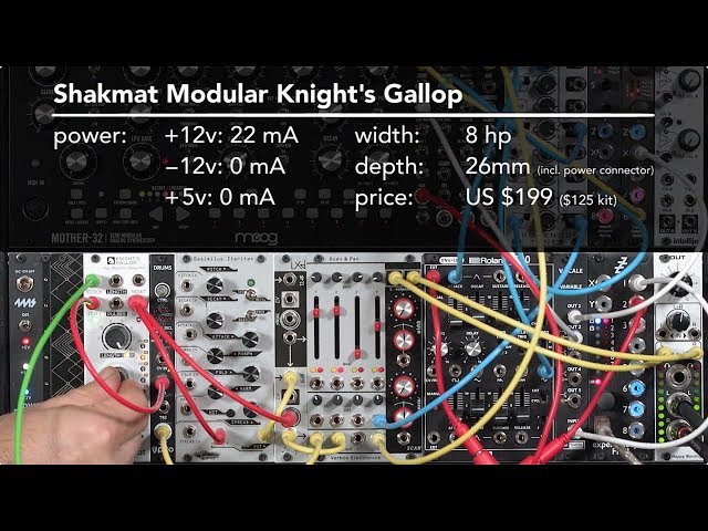 Shakmat Modular】 Knight's Gallop