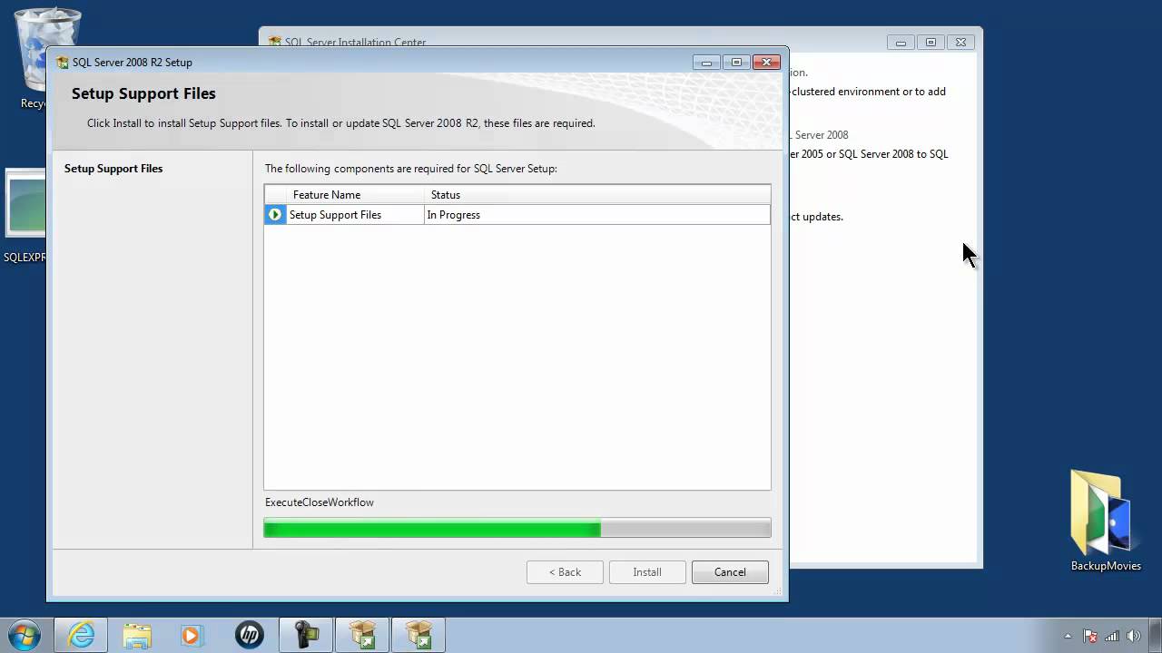 SQL Server Express 2008 R2 Tutorial 1 - Free Download Link Install