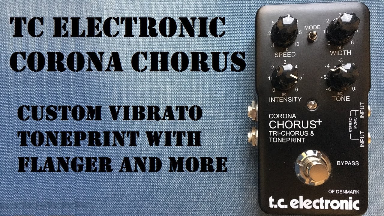 TC Electronic Corona Chorus Custom Vibrato/Flanger/Chorus