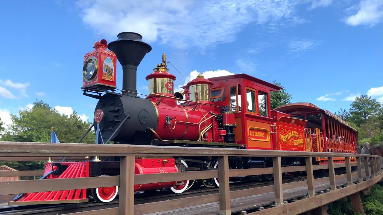 東京ディズニーランド ウエスタンリバーレールロード機関車リオ
