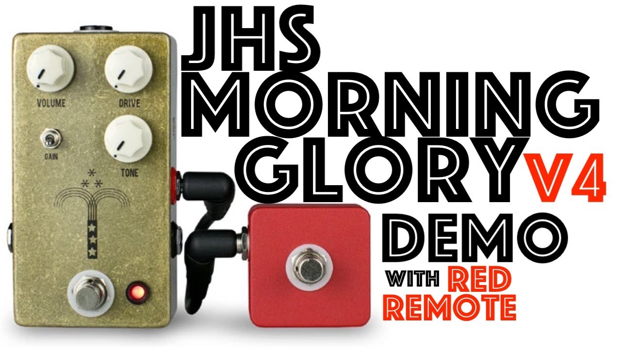 JHS morning glory v4 RED REMOTEセット