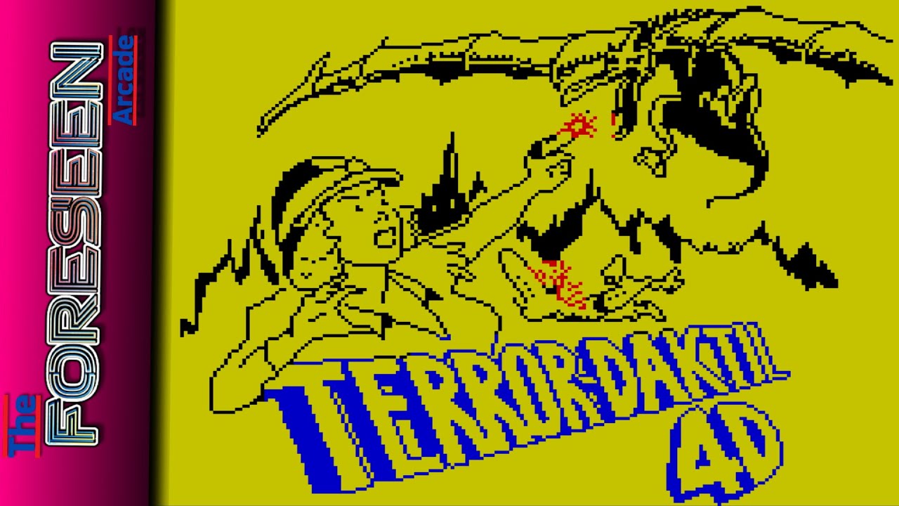 Terror-Daktil 4D - ZX Spectrum Gameplay (Steam re-release) - YouTube