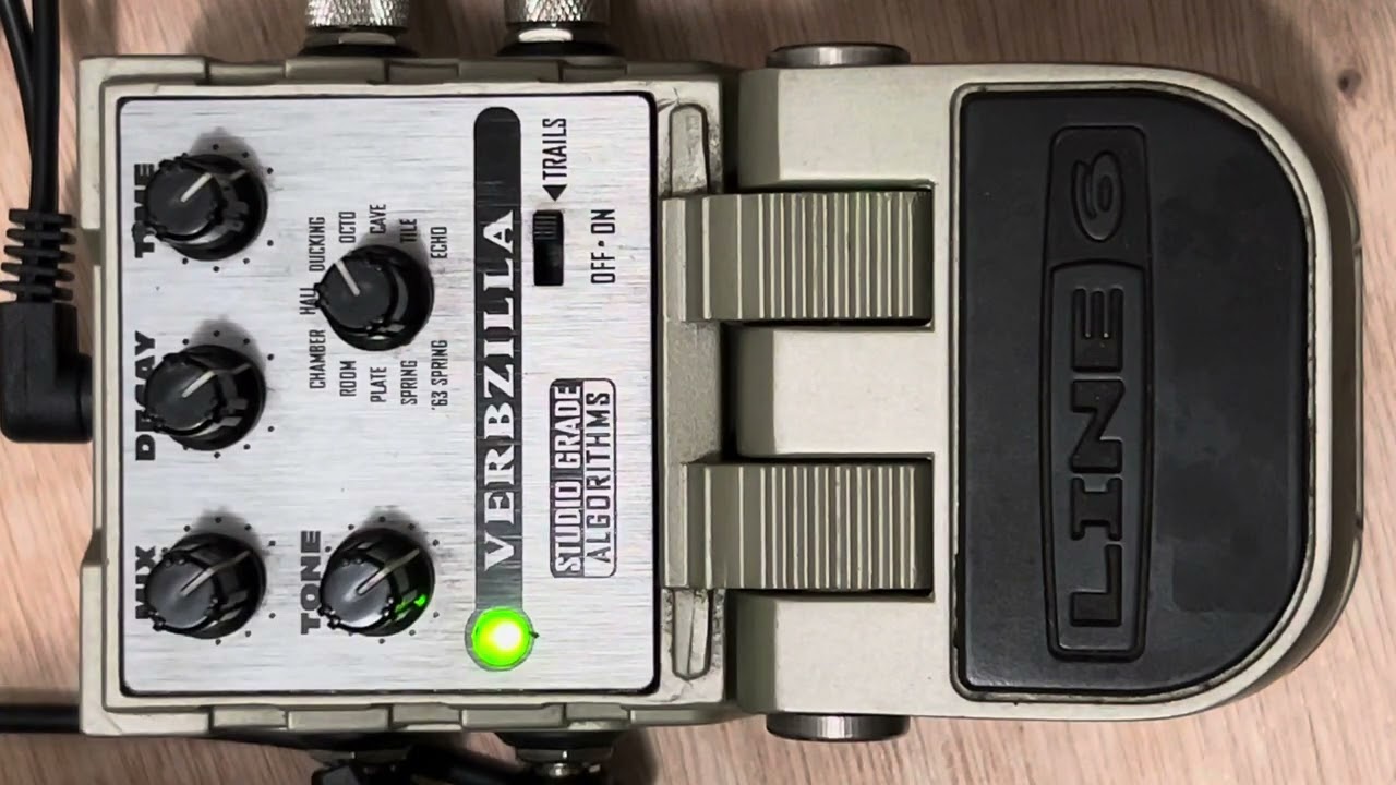LINE6 VERBZILLA リバーブ ギター ベース エフェクター verbzilla