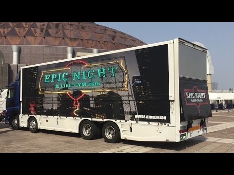 のぶ B'z ツアートラック 3台まとめ売り のぶ B'z ツアートラック 3台