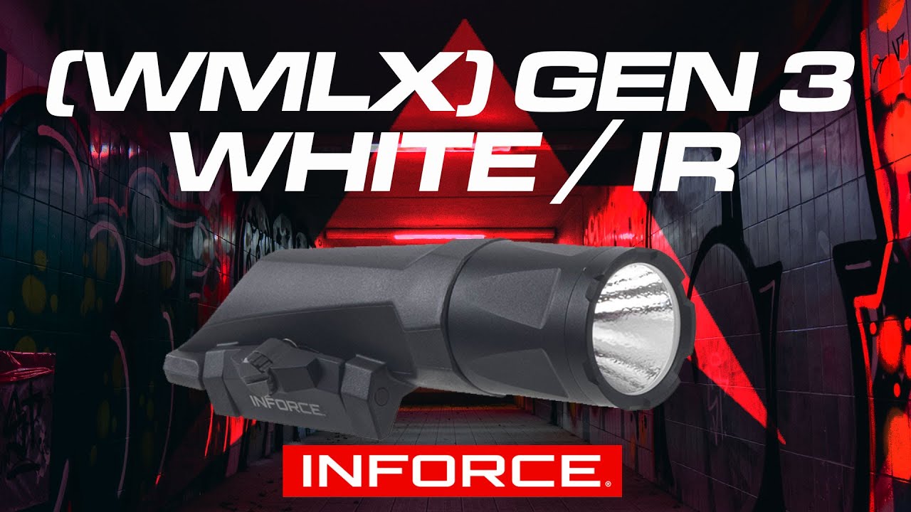 INFORCE Weapon Mount Light (WMLx) Gen 3 White / IR Tactical