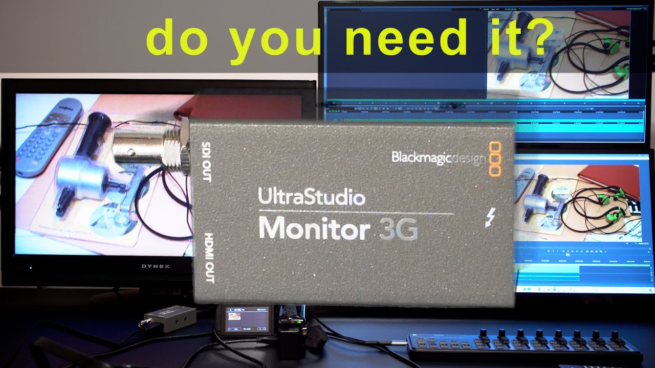 UltraStudio Monitor 3G for FCPX, Media Composer, Premiere Pro
