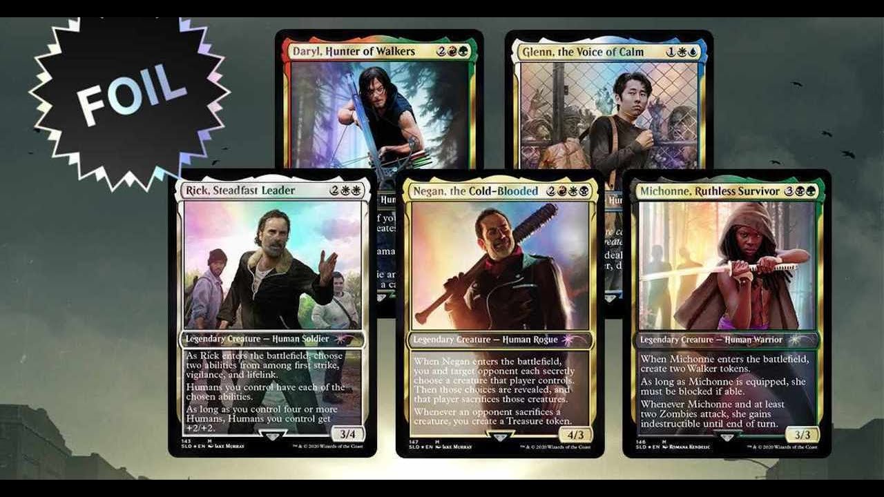 MTG SecretLair×THE WALKING DEAD 4個 MTG SecretLair×THE WALKING