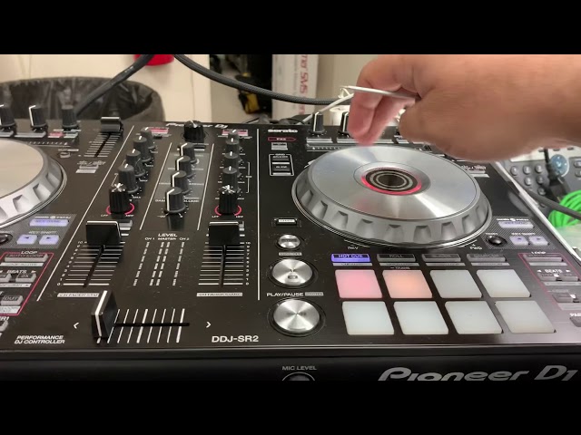 REPAIR: Pioneer DDJ-SR2 SR SX jog wheel platter slow scratch