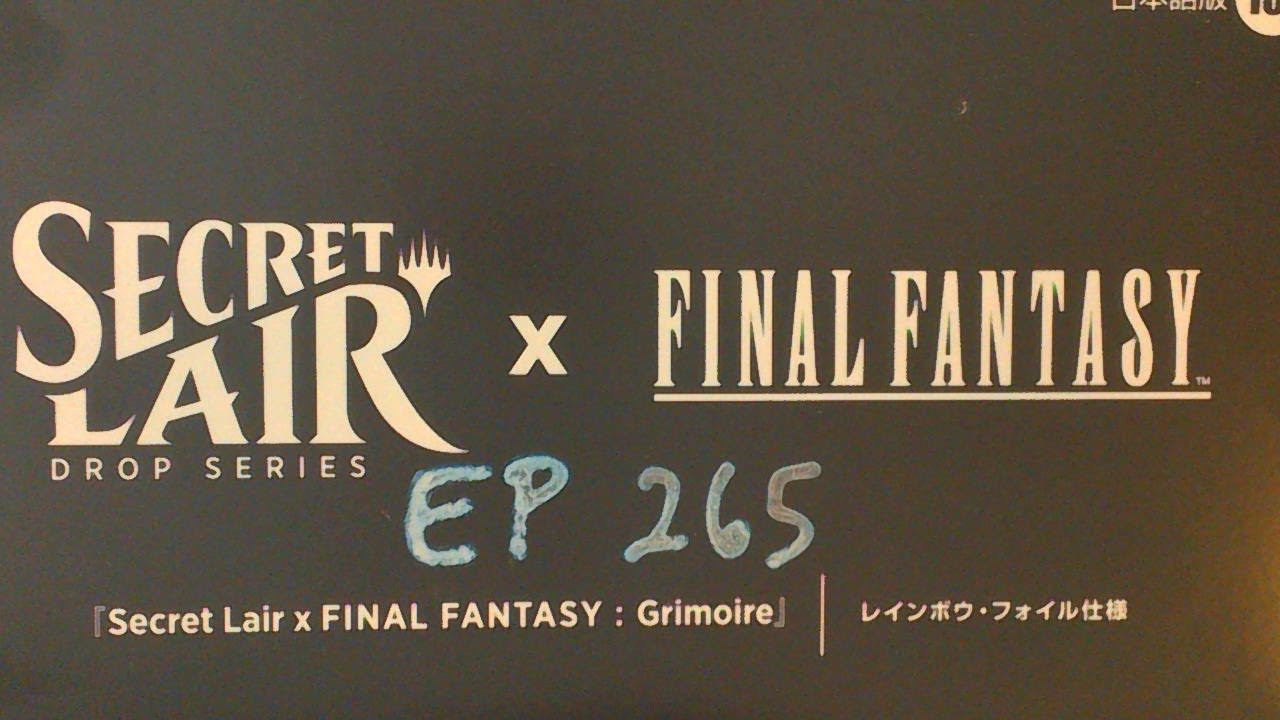 Secret Lair FINAL FANTASY Foil 日本語3種セット② Secret Lair x