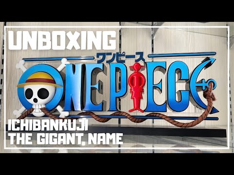 Ichibankuji】THE GIGANT NAME ONE PIECE Logo Figure D Prize