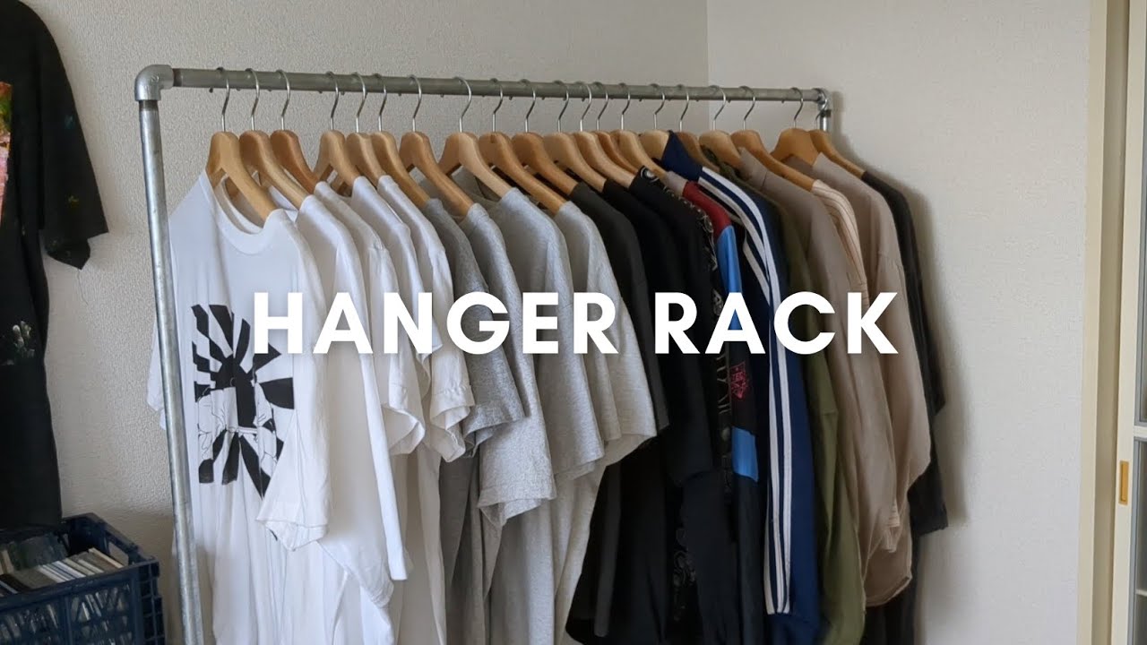 DIY】古着屋みたいなガス管ハンガーラック - YouTube