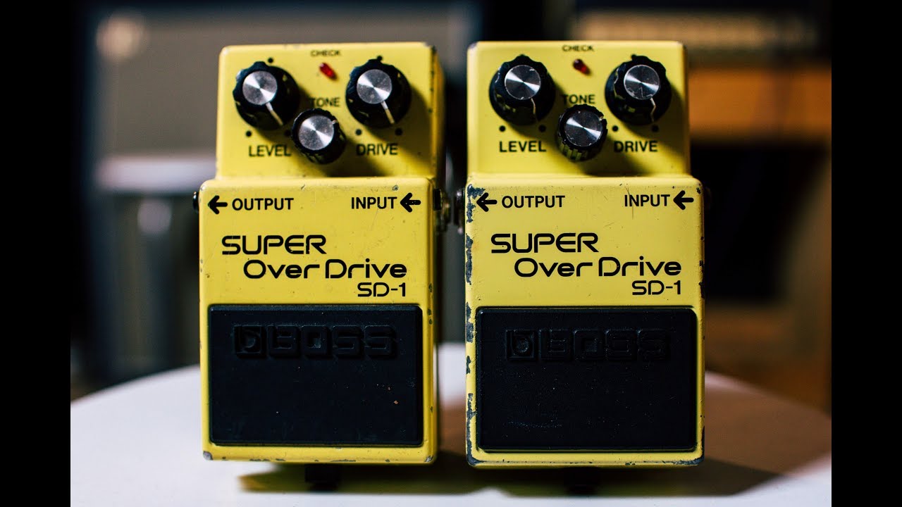 Boss SD-1 Made In Japan vs Boss SD-1 Made In Taiwan (Is There