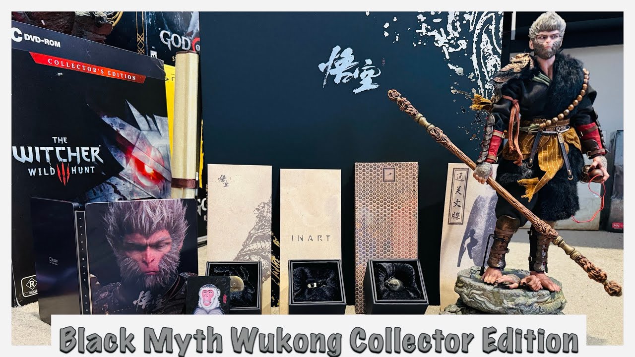 Black Myth Wukong Collector Edition Unboxing - YouTube