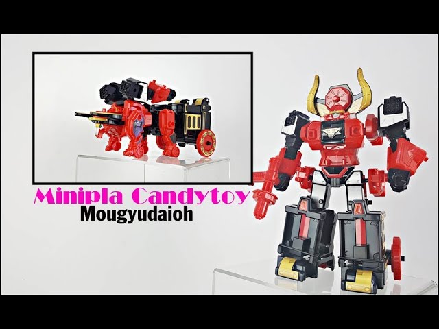Review MINIPLA CANDYTOY Mougyudaioh 侍巨人モウギュウダイオー - YouTube