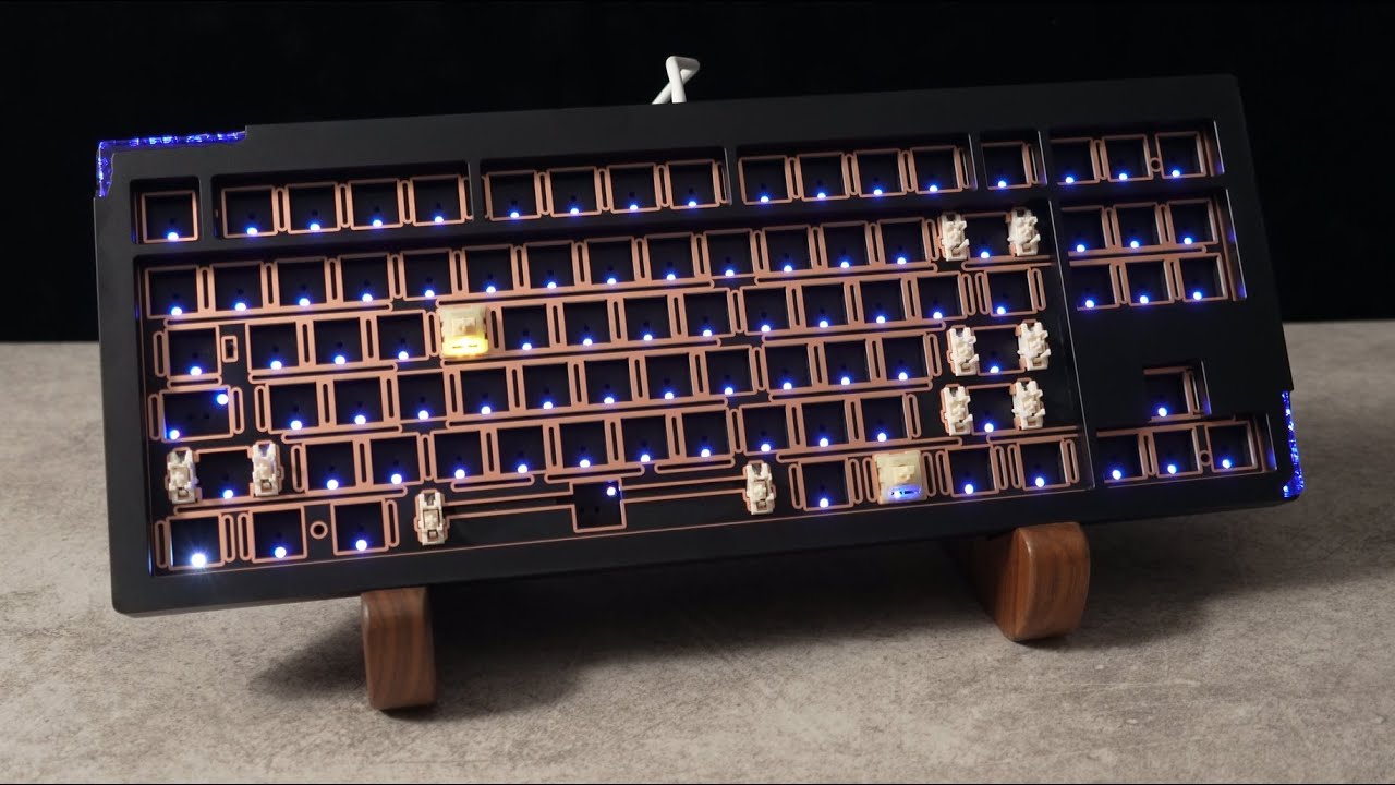 Unboxing WEIKAV STARS80 V2 Three Mode QMK Keyboard Kit! - YouTube