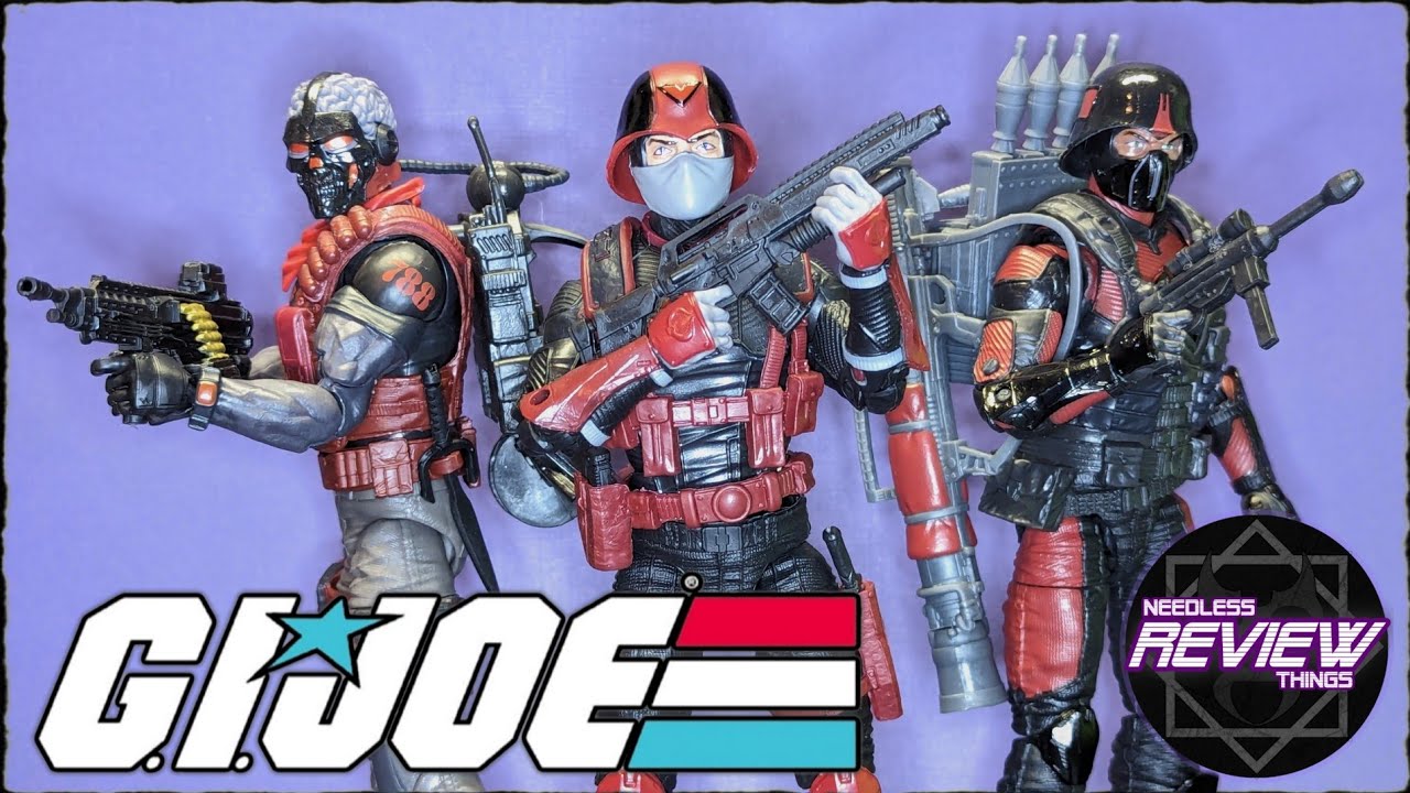 GI Joe Classified Series Cobra HISS Fire Team 788 Needless