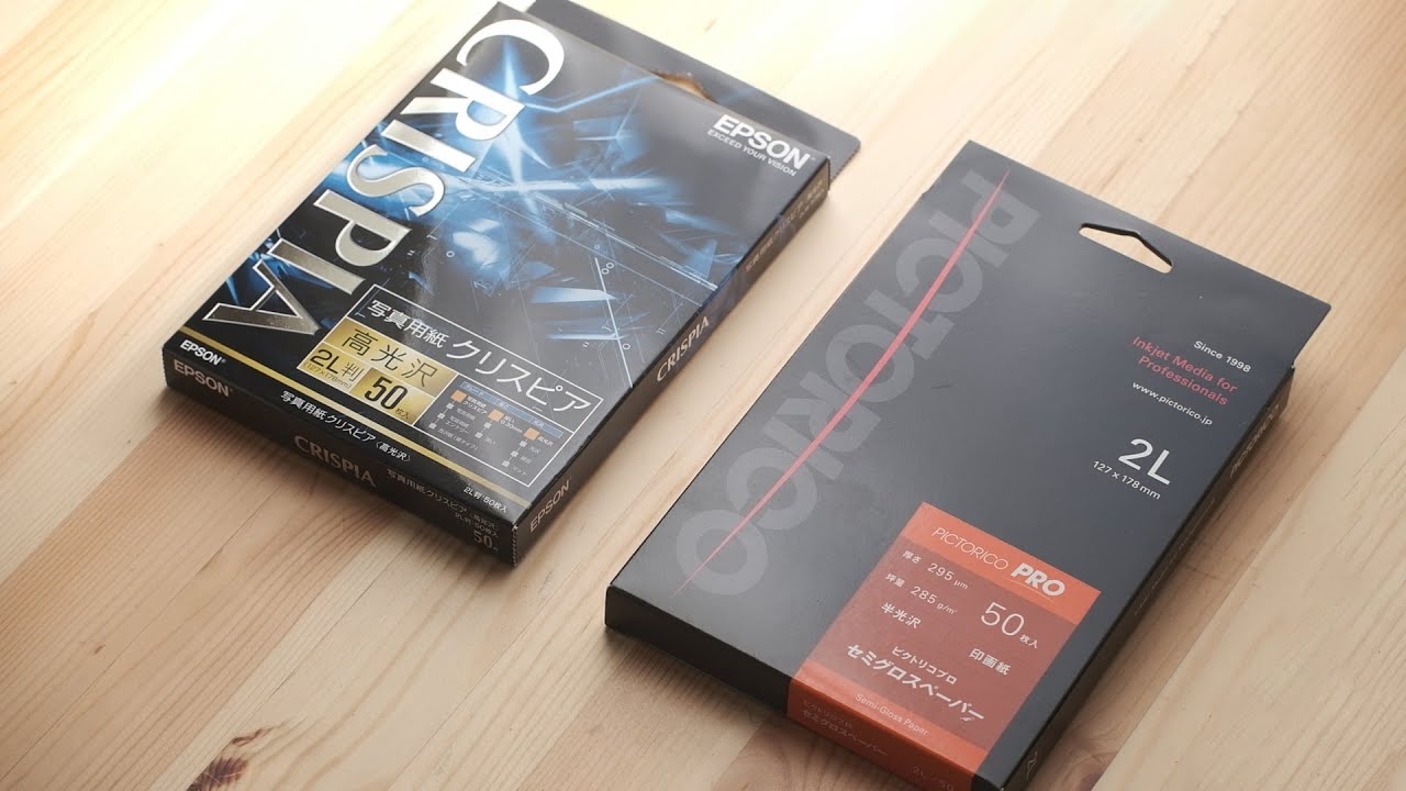 Test Printing Epson Crispia & Pictorico Semi Gloss on Epson EW