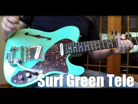 Fender Telecaster Thinline With Bigsby! - YouTube