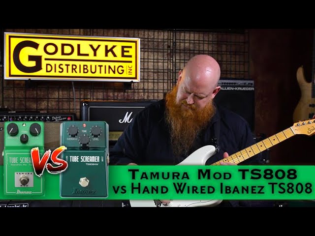 The Tamura Mod Ibanez TS808 vs a Hand-Wired Ibanez TS808HW - YouTube