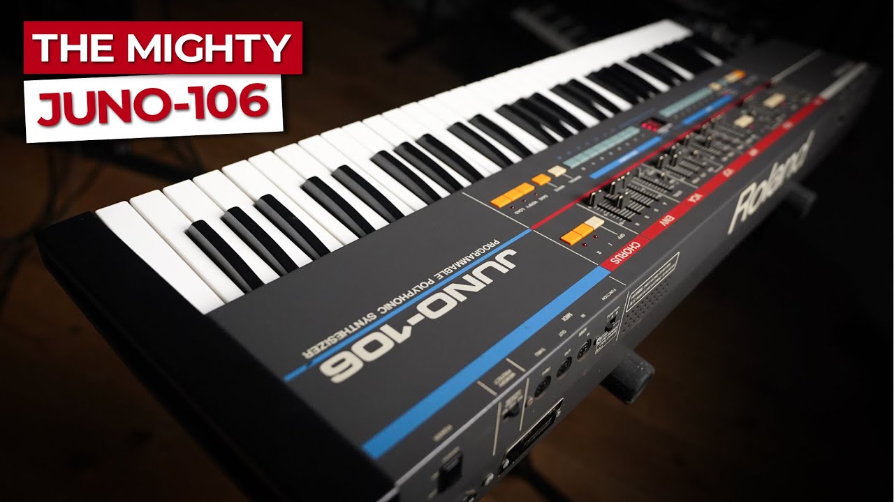 The Mighty Roland Juno-106 Synthesizer - YouTube