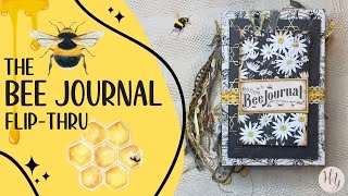 Amimi♪ジャンクジャーナル風☆Bee&butterfly Decorating the