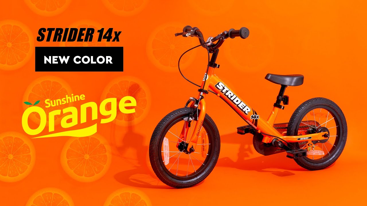 ストライダー（STRIDER） 14X SPORT オレンジ 自転車の練習に最適