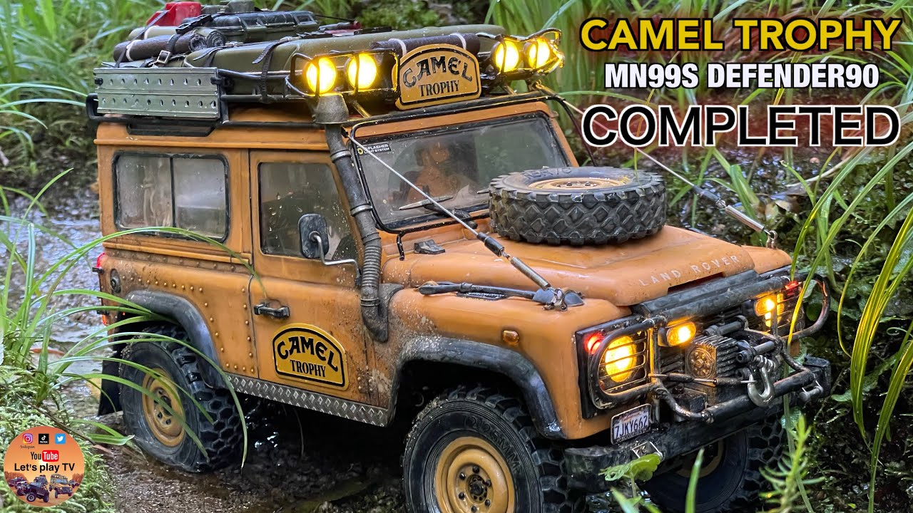 DEERC 【MN99S D90】CAMEL TROPHY カスタムついに完成！【比類無き究極