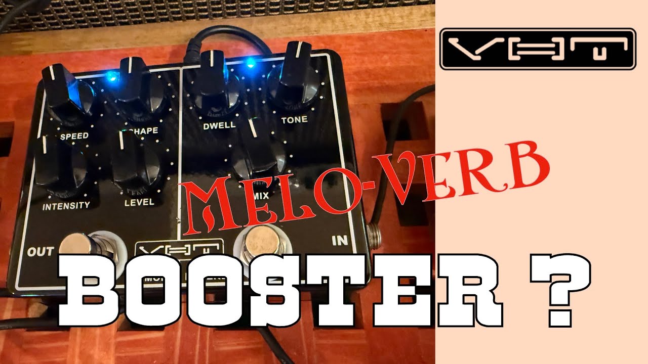 VHT MELO-VERB (Tremolo & Reverb Pedal) - YouTube