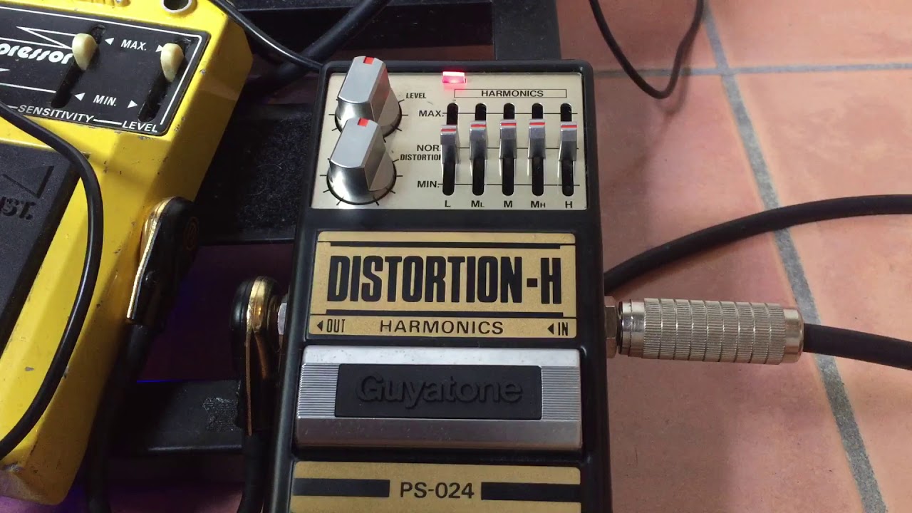 Guyatone DISTORTION-H ギターエフェクター Rare Guyatone Guitar
