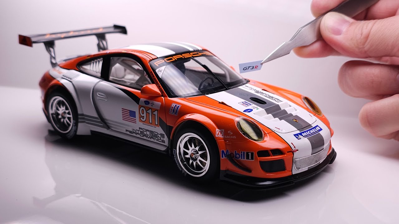未使用品）1/24 No.2 ポルシェ911GT3R 【初音ミク】×GSRポルシェタイプB
